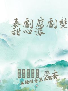 泰剧腐剧双男主甜心派