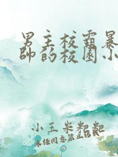 男主校霸暴戾痞帅的校园小甜文