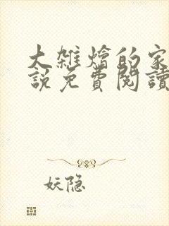 大杂烩的家庭小说免费阅读