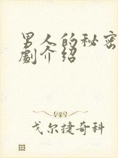 男人的秘密电视剧介绍