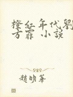 橙红年代刘子光方霏 小说