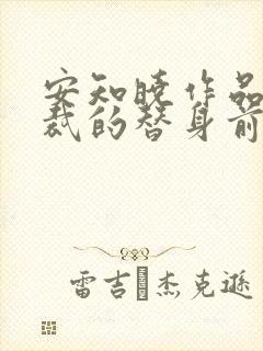 安知晓作品:总裁的替身前妻完本