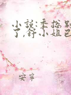 小说:季总别虐了,舒小姐已嫁人