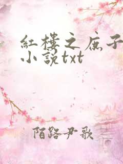 红楼之庶子风流小说txt
