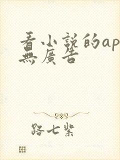 看小说的app无广告