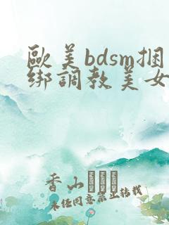 欧美bdsm捆绑调教美女奴隶