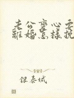 老公变心要和我离婚怎样挽回