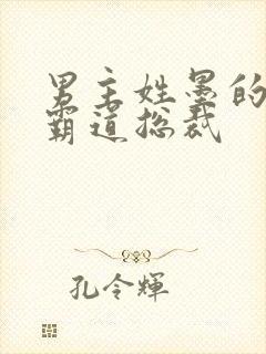 男主姓墨的小说霸道总裁