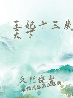 王妃十三岁凤临天下