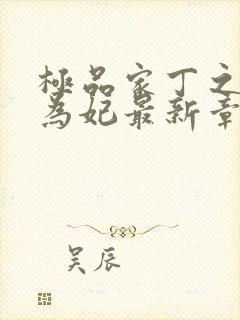 极品家丁之册母为妃最新章节更新时间