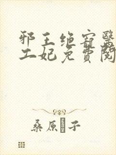 邪王绝宠医品特工妃免费阅读全文