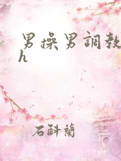 男操男调教小说h