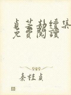 贞芸劫续集全文免费阅读