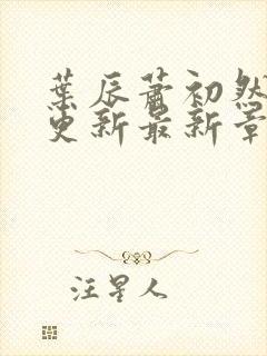 叶辰萧初然刚刚更新最新章节在哪里看