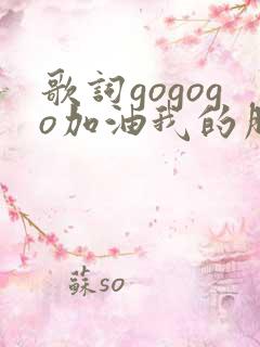 歌词gogogo加油我的朋友