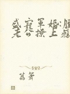 盛宠军婚:腹黑老公撩上瘾 小说