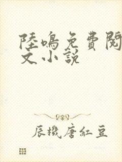 陆鸣免费阅读全文小说