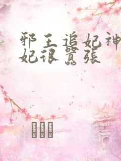 邪王追妃神医狂妃很嚣张