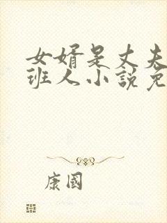 女婿是丈夫的接班人小说免费阅读