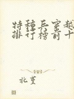 特种兵穿越小说排行榜前十名完结篇