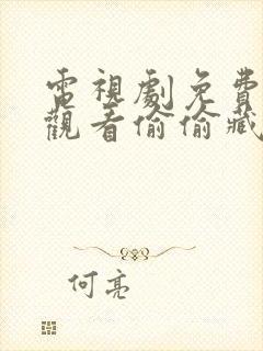 电视剧免费全集观看偷偷藏不住