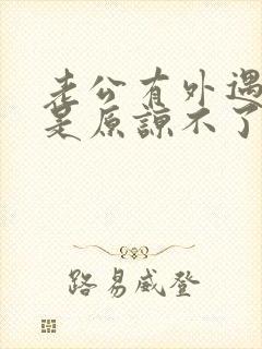 老公有外遇我就是原谅不了