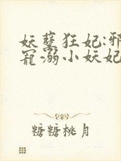 妖孽狂妃:邪君宠溺小妖妃