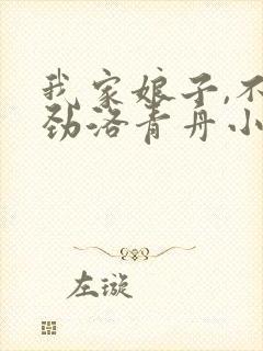 我家娘子,不对劲洛青舟小说无弹窗