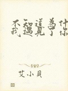 不知道为什么让我遇见了你歌名是什么