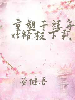 重塑千禧年代txt精校下载