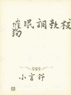 催眠调教校花母狗