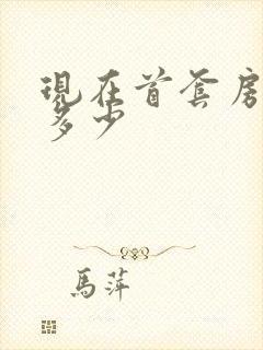 现在首套房首付多少