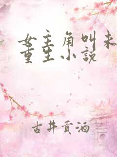 女主角叫未央的重生小说