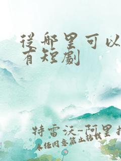 从哪里可以看所有短剧