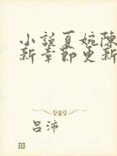 小说夏婉陈叔最新章节更新时间