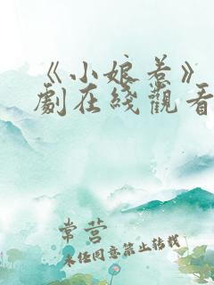 《小娘惹》电视剧在线观看