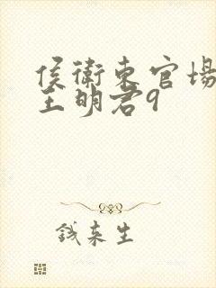 侯卫东官场笔记王明君9