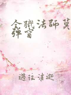 全职法师莫凡无弹窗