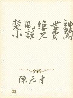 楚风绝世神皇的小说免费阅读