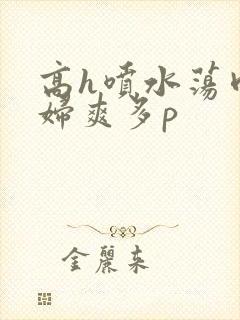 高h喷水荡肉少妇爽多p