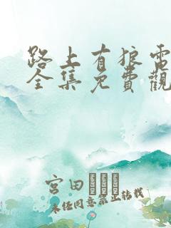 路上有狼电视剧全集免费观看