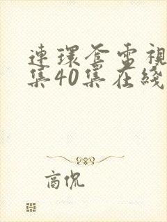 连环套电视剧全集40集在线观看