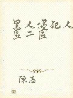 黑人侵犯人妻一区二区