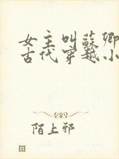 女主叫苏卿卿的古代穿越小说