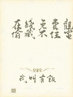 在线免费观看偷偷藏不住电视剧