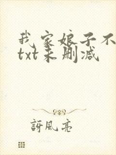 我家娘子不对劲txt未删减