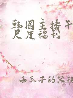 韩国主播午夜大尺度福利