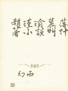 赵瑾瑜慕落雪原著小说叫什么名字