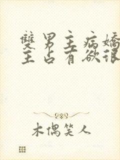 双男主病娇文男主占有欲很强小说