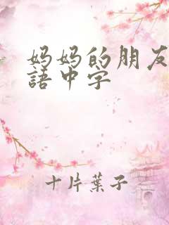妈妈的朋友4韩语中字